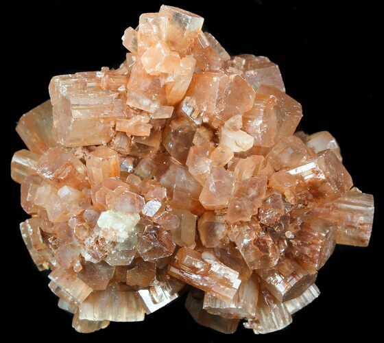 Aragonite Twinned Crystal Cluster - Morocco #49296